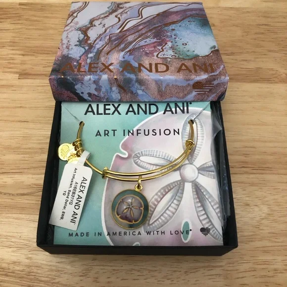 Alex and Ani Jewelry Alex And Ani Sand Dollar Art Infusion